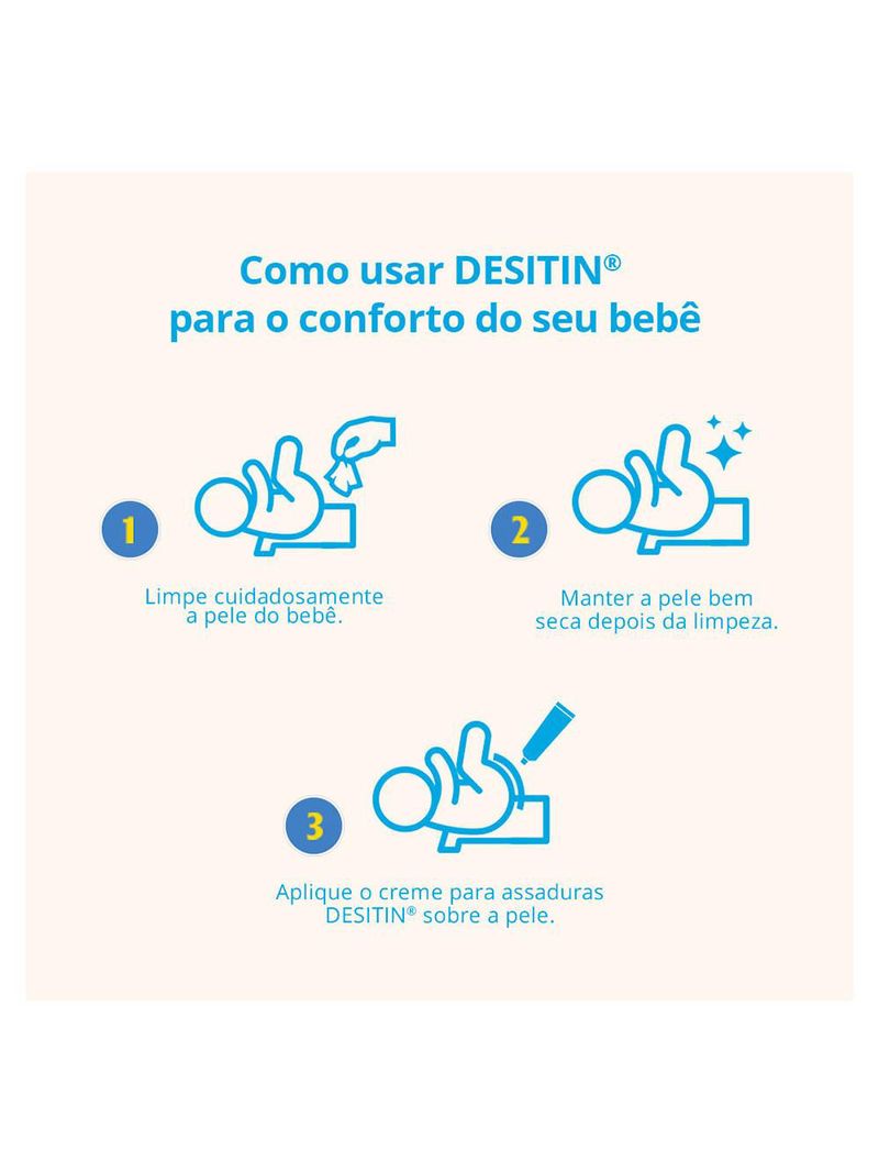 Creme preventivo de assaduras desitin - creamy