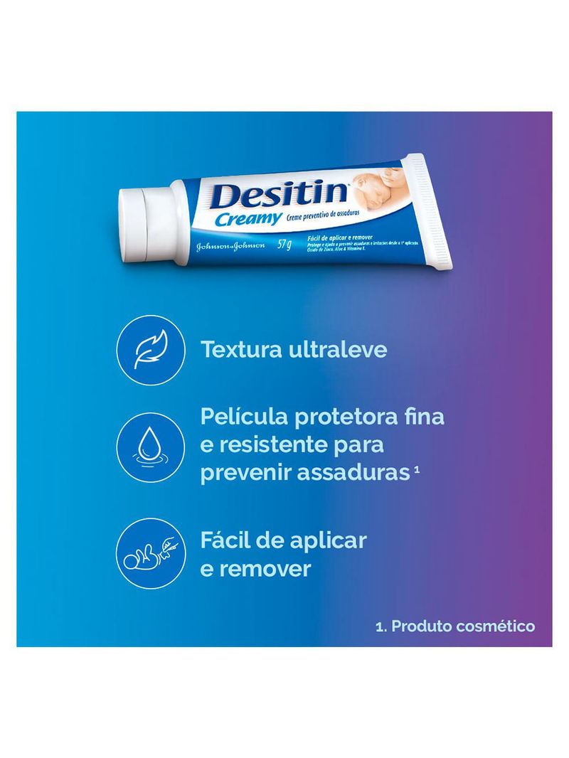 Creme preventivo de assaduras desitin - creamy