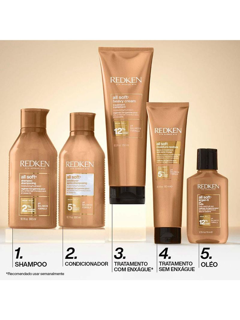 Redken all soft moisture restore leave in