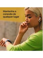 Apple watch se 3 gps+ cellular 44mm pulseira esportiva m/g meia-noite