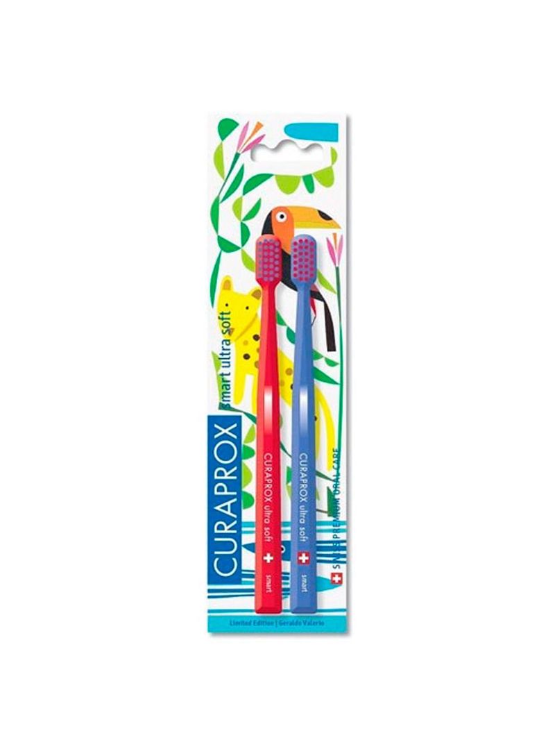 Escova de dente curaprox - duo smart ultra macia