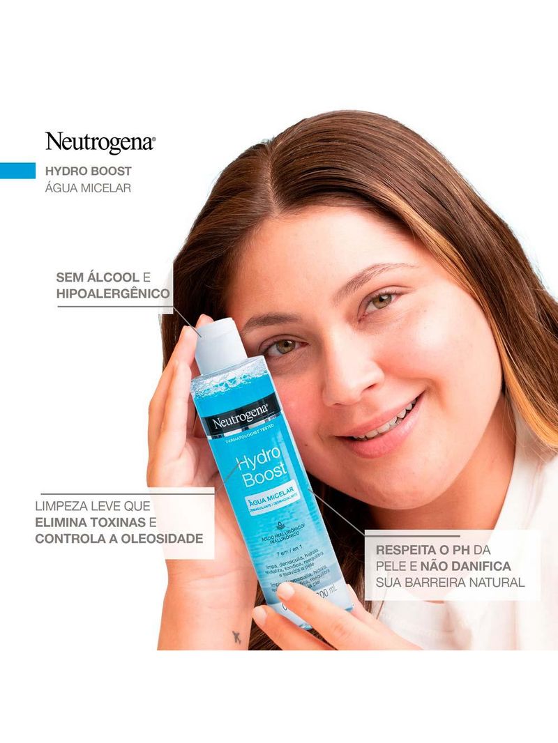 Água micelar neutrogena – hydro boost 7 em 1