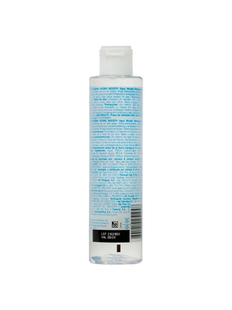 Água micelar neutrogena – hydro boost 7 em 1