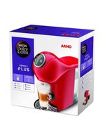 Cafeteira expresso arno dolce gusto genio s plus multibebidas - vermelha