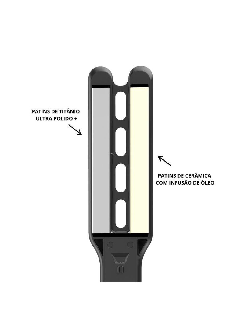 Prancha s-quattro dual plates bivolt