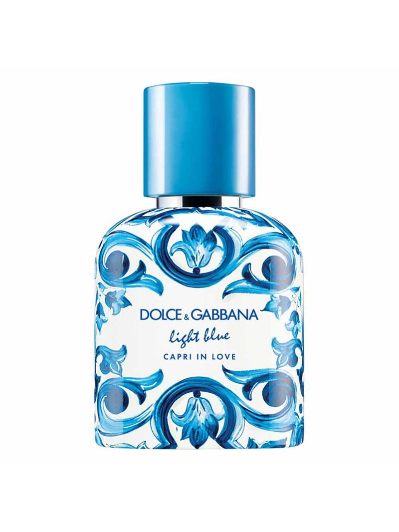 Perfume light blue capri in love male dolce&gabbana masculino eau de parfum