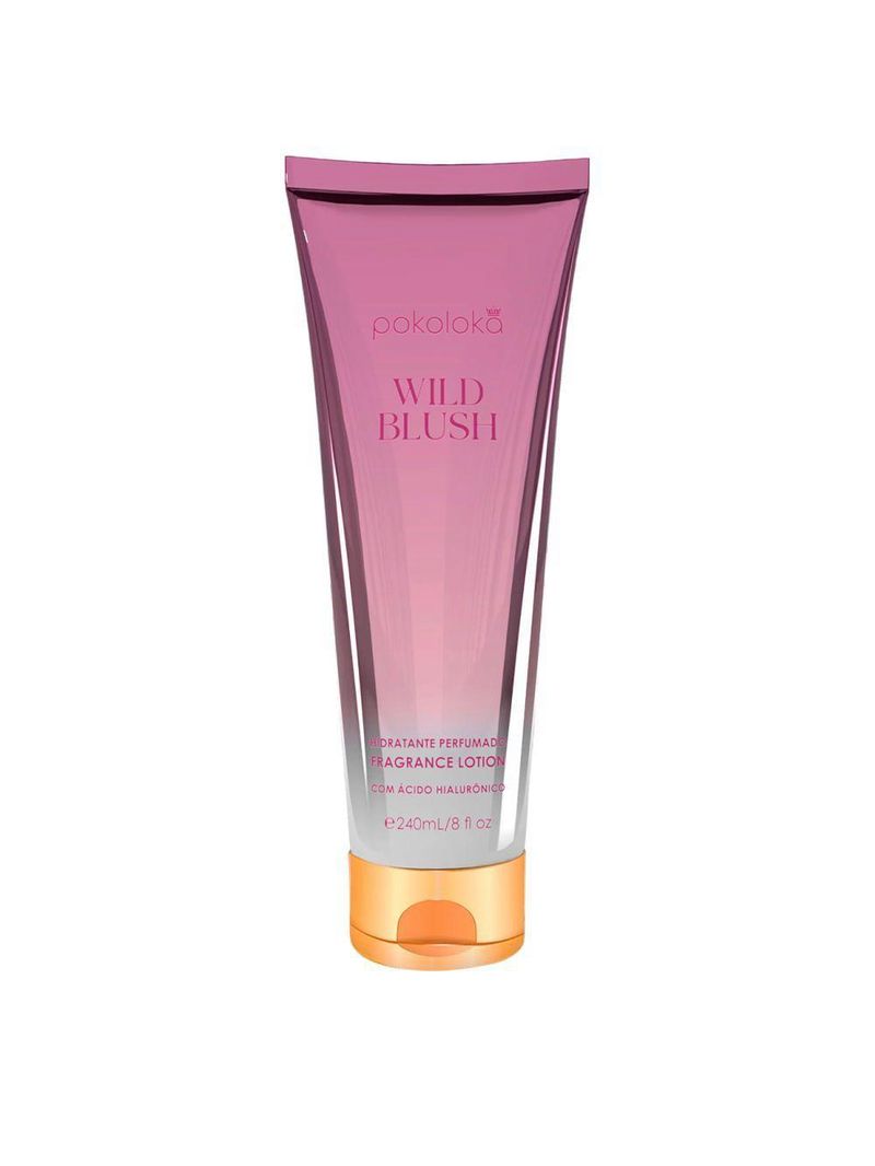 Pokoloka Kit Loção Body Splash Wild Blush 250ml + Body Lotion 240ml