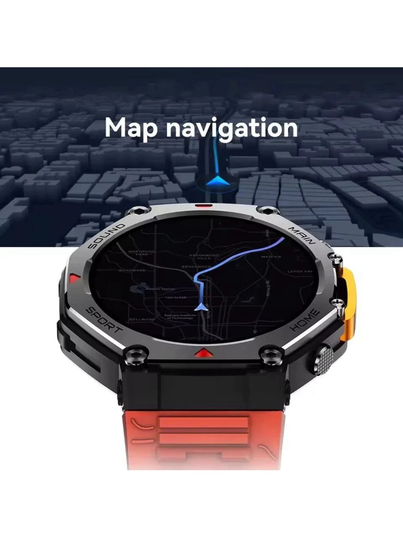 Smartwatch Microwear M-Rex 4 5ATM (Preto)