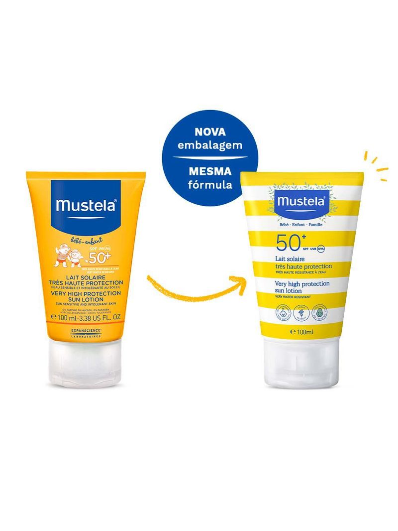 Protetor solar infantil mustela