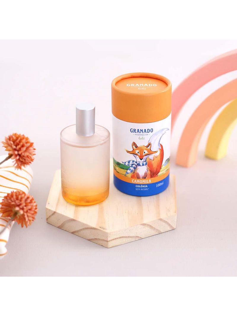 Bebê camomila granado perfume infantil - colônia