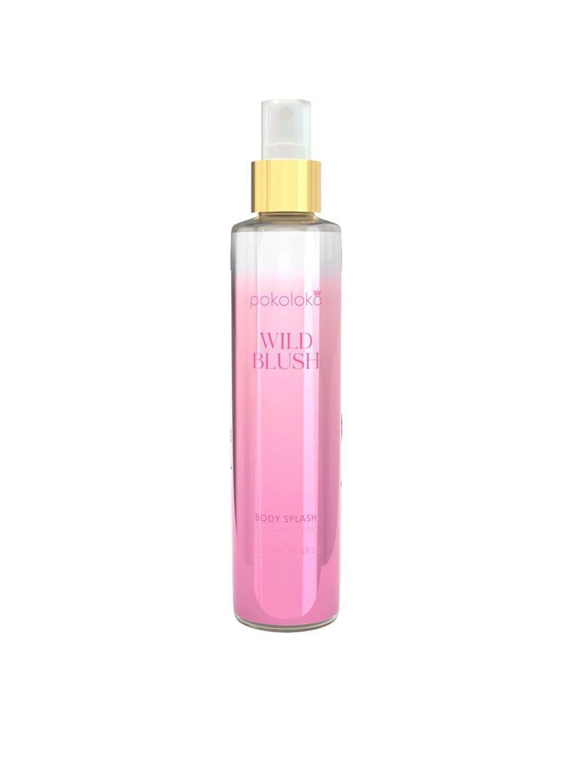 Pokoloka Kit Loção Body Splash Wild Blush 250ml + Body Lotion 240ml
