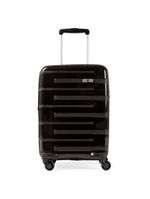 Mala de bordo polipropileno 4 rodas suissewin montreux preto