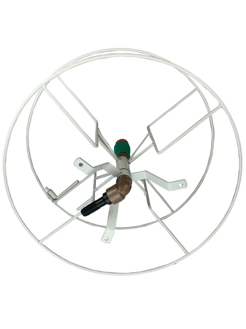 Enrolador de Mangueira com Engate Rapido para Jardim