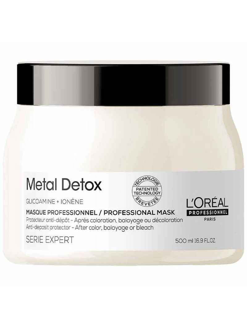 Máscara capilar l’oréal professionnel metal detox