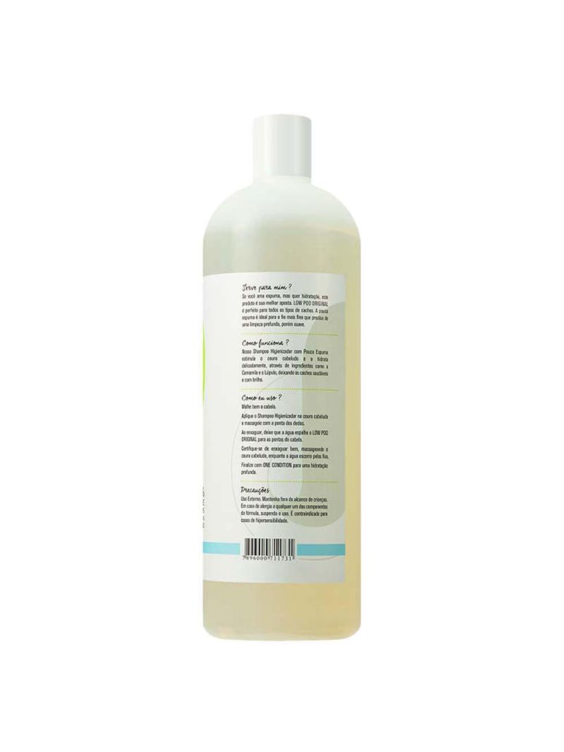 Deva curl shampoo low-poo - shampoo higienizador com pouca espuma