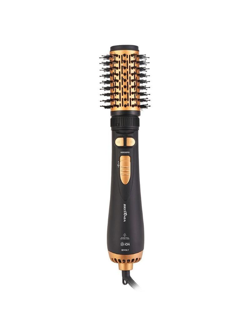 Escova Rotativa De Cabelos Ber20pd 1300w Britânia Bivolt