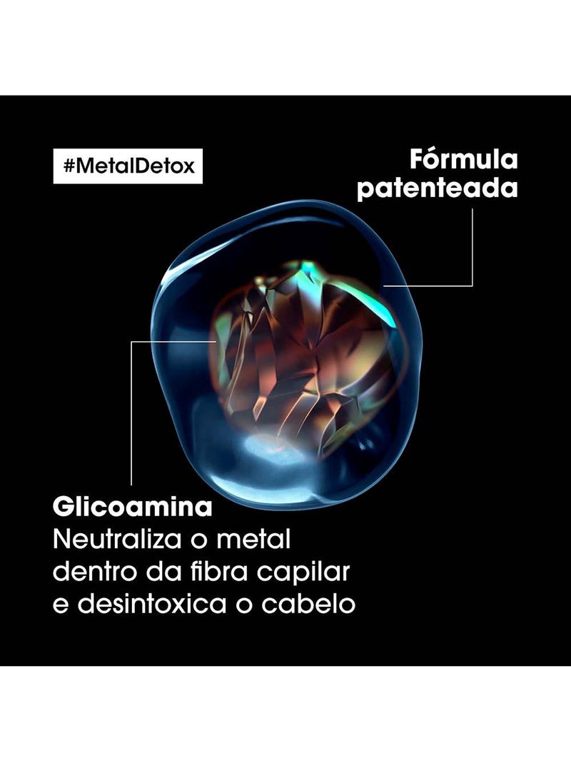 Máscara capilar l’oréal professionnel metal detox