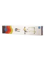 Go play kit futebol com bola trave de gol e bomba indicado para +3 anos multikids - br952