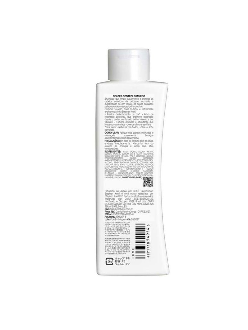 Stephen knoll color & control shampoo