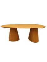 Mesa De Jantar Organica Tripper Em Freijo 220x122cm