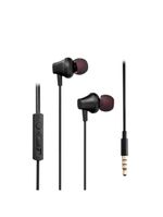 Fone de ouvido intra auricular preto pulse - ph330
