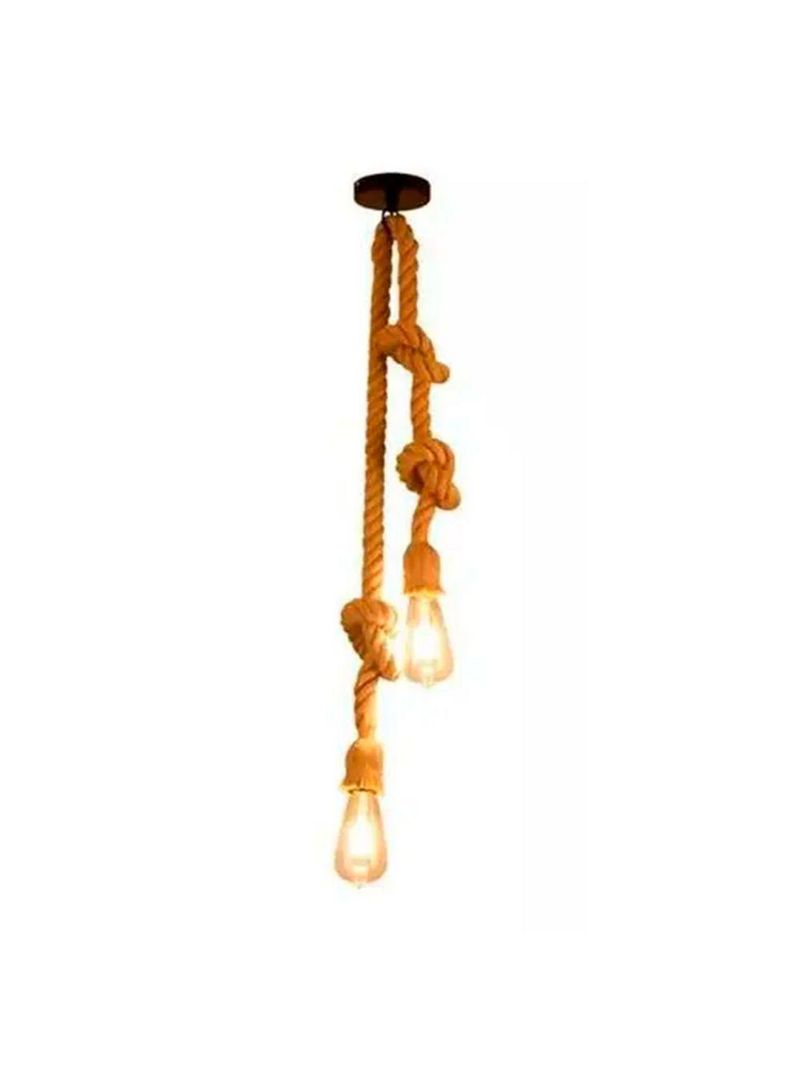 Luminária Suspensa Vintage Luzes Suspensas Rústicas Soquete De Teto Para Viver Luminária Rústica