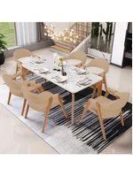 Kit 02 Cadeiras De Jantar E Estar Living Estofada Nadja L02 Linho Bege Escuro - Lyam Decor