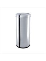 Lixeira inox com tampa básica 25x60cm 28 litros