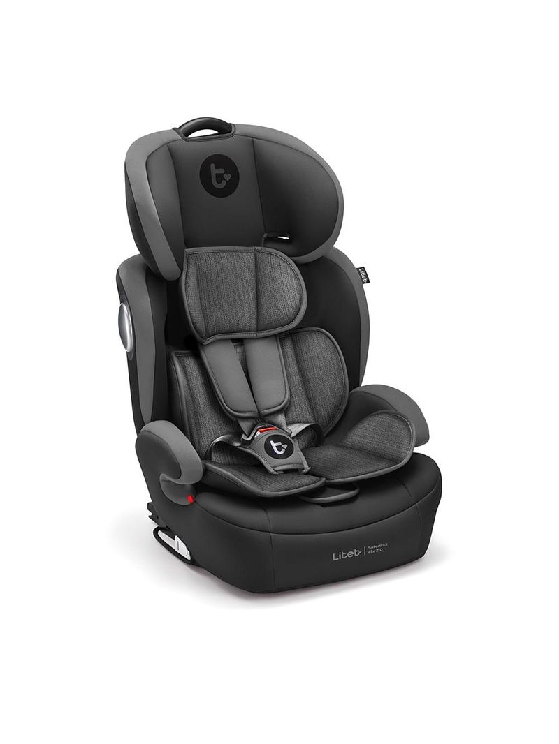 Cadeira para auto 9-36 kg isofix safemax fix 20 cinza litet - bb460
