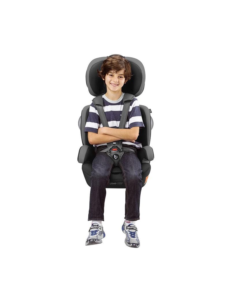 Cadeira para auto 9-36 kg isofix safemax fix 20 cinza litet - bb460