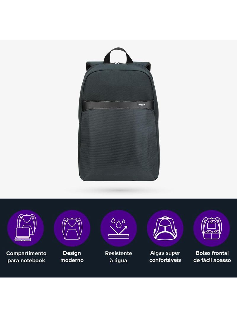 Mochila targus executiva para notebook até 156 geolite essentials - tsb96001