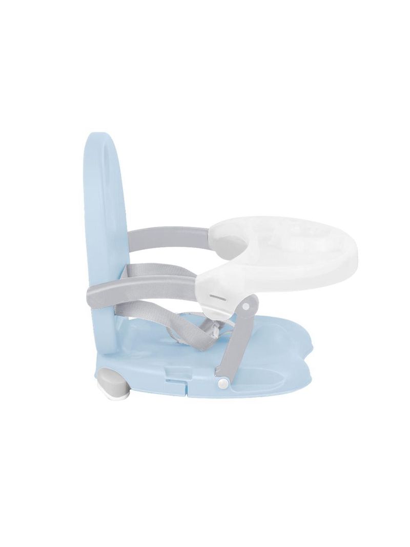Cadeira de alimentação para bebê multikids até 15kg elevatória azul - bb107