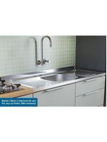 Kit Cozinha Modulada 6 Peças Marquesa 2aéreos+3balcões+1ilha C6p02 Nature Verde