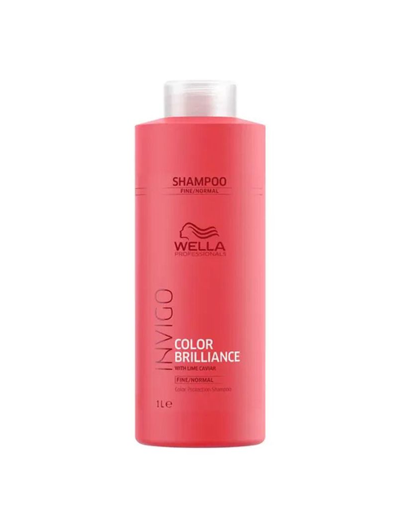 Kit invigo color brilliance tamanho profissional wella - shampoo + condicionador + máscara
