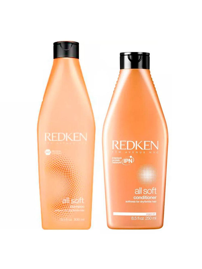 Redken all soft kit - shampoo + condicionador