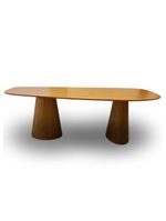 Mesa Organica Flower 160x90cm Em Freijo
