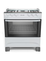 Fogão Mueller 5 Bocas Branco Acendimento Manual Mfi5ba