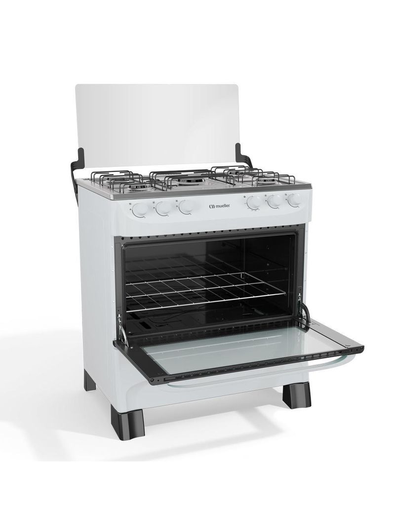 Fogão Mueller 5 Bocas Branco Acendimento Manual Mfi5ba