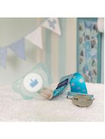 Prendedor de chupeta fashion clip azul - chicco