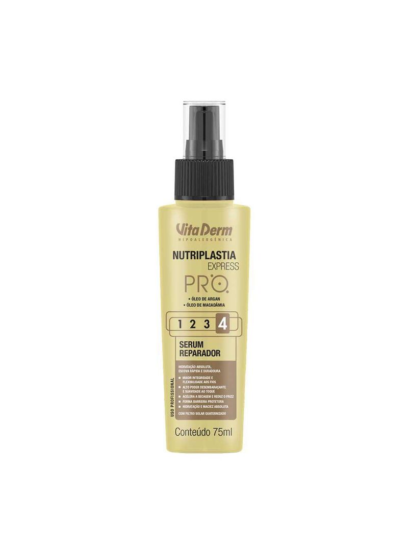 Sérum reparador vita derm nutriplastia express
