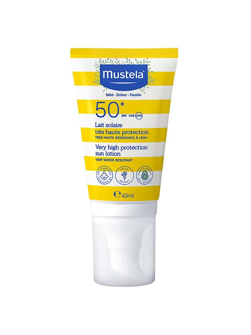 Protetor solar facial infantil mustela
