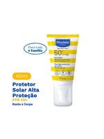 Protetor solar facial infantil mustela