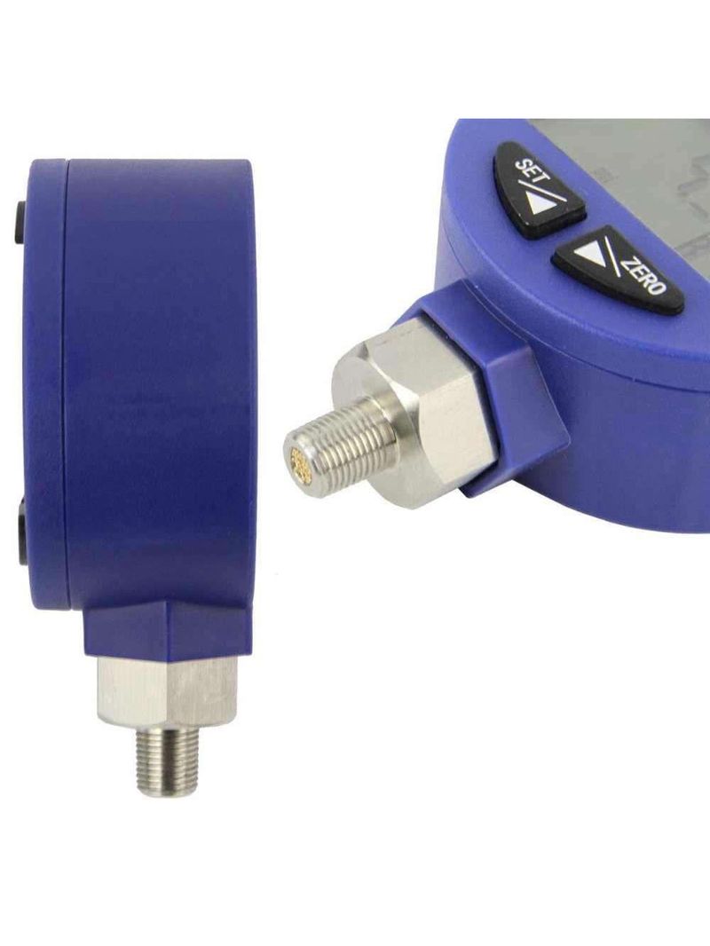 Manômetro Digital Baixa Pressão 0 a 500psi Pilha Alcalina AAA (1,5v) Elitech