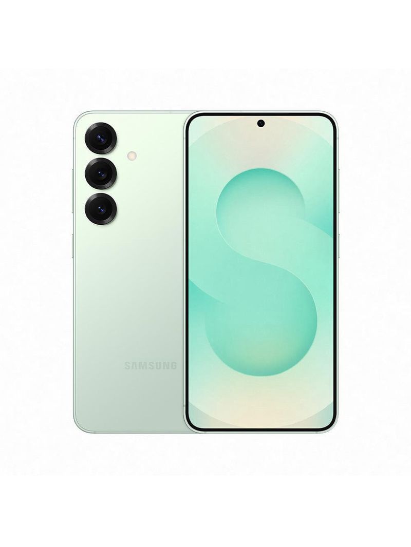 Smartphone samsung galaxy s25 5g verde 256gb, tela de 62", 12gb ram, ai inteligência artificial, ip68, processador snapdragon 8 elite e câmera tripla