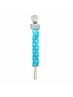 Prendedor de chupeta fashion clip azul - chicco