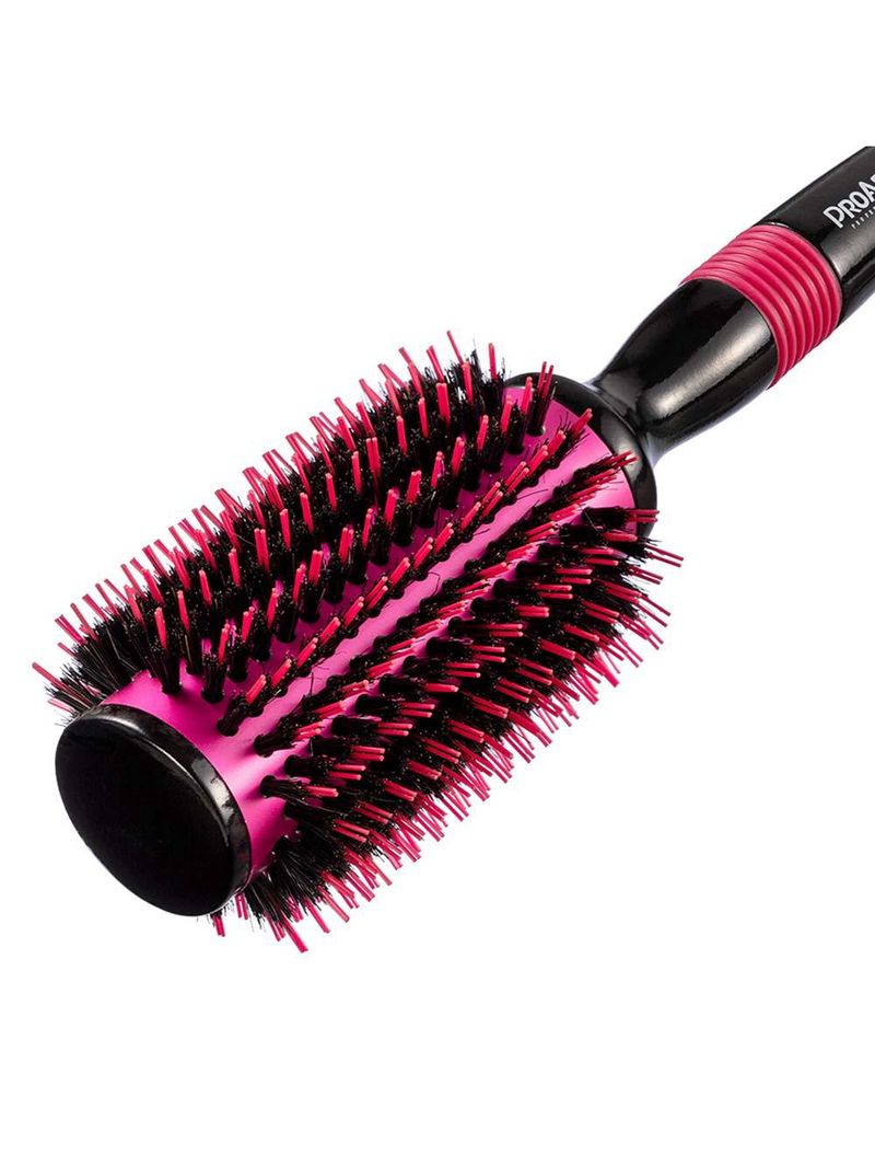 Escova de cabelo proart profissional metallic pro rosa