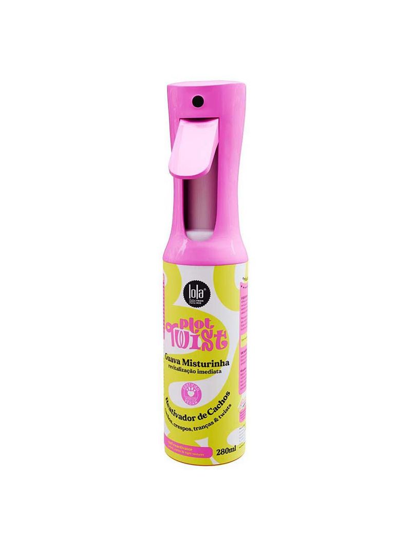 Lola cosmetics plot twist guava reativador cachos