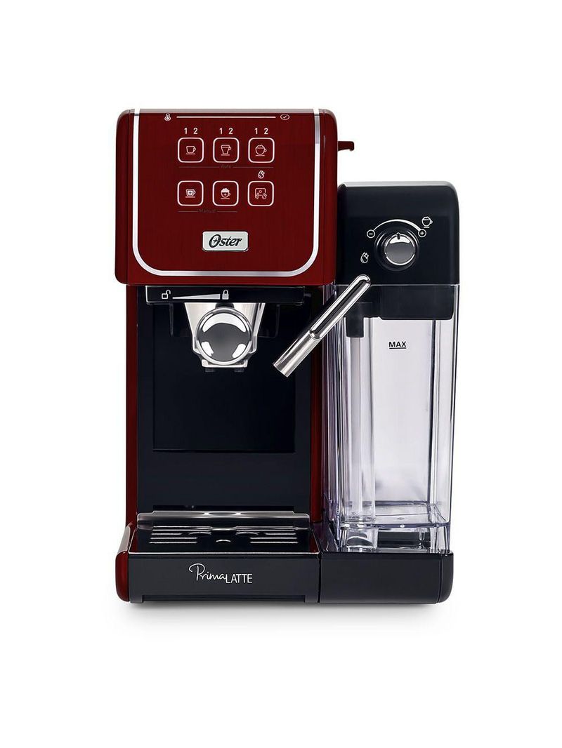 Cafeteira Espresso Oster Primalatte Touch Red 220V
