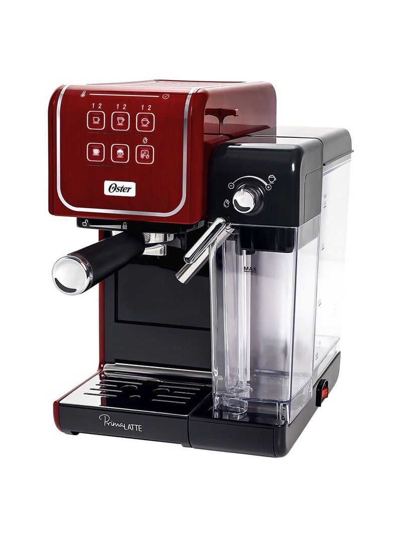 Cafeteira Espresso Oster Primalatte Touch Red 220V