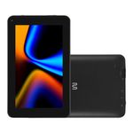 Tablet multi m7 com processador quad core, 4gb de ram, 64gb, wi-fi, tela de 7" e android 13 (go edition) - preto